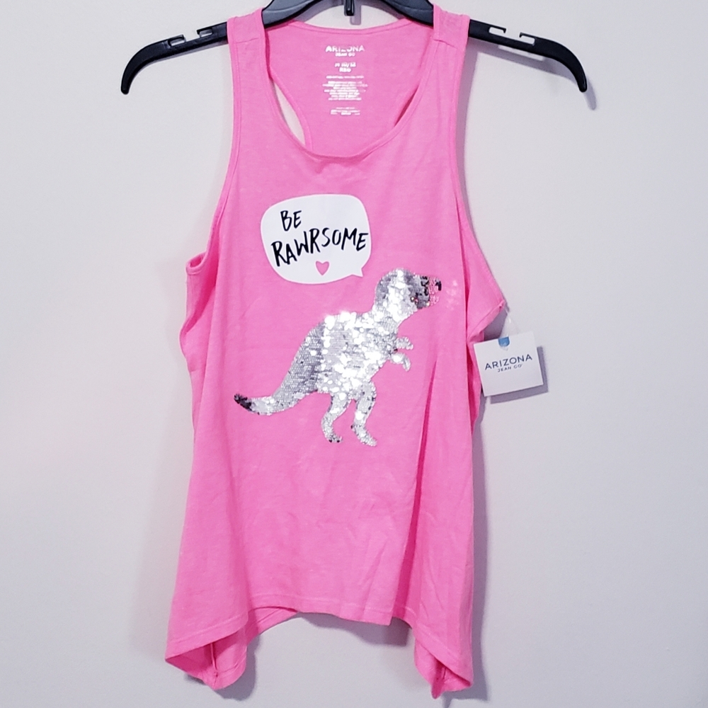 🆕️ ARIZONA JEAN Girls Tank Top Size M